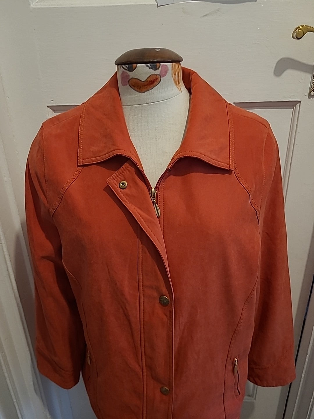 Ladies EWM Size 14 Coral Lined Coat/Jacket