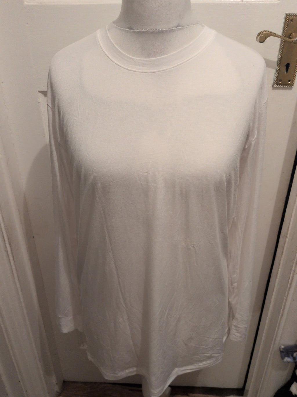 Heat Tech Long Sleeve XL White T-shirt