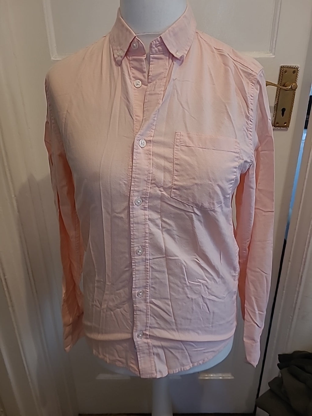 Mens Burton Size Small Pink Long Sleeved Shirt