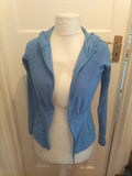 Ladies Trespass Size Small Blue Full Zip Hoodie