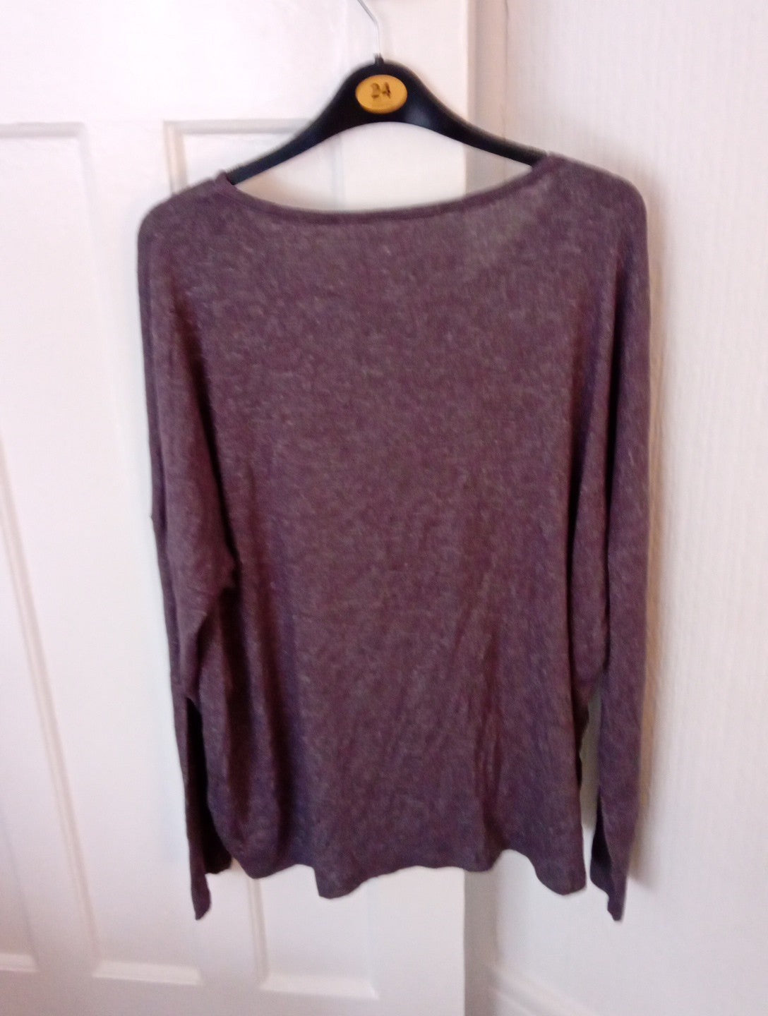 Ladies Long Sleeved Top Peacocks Steel Grey Size 14-16