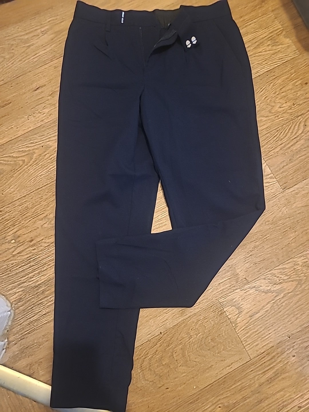 Mens Matalan Size 30Sx29 Navy Trousers