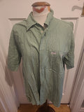 Ladies Falmer Size Small Green Short Sleeved Shirt