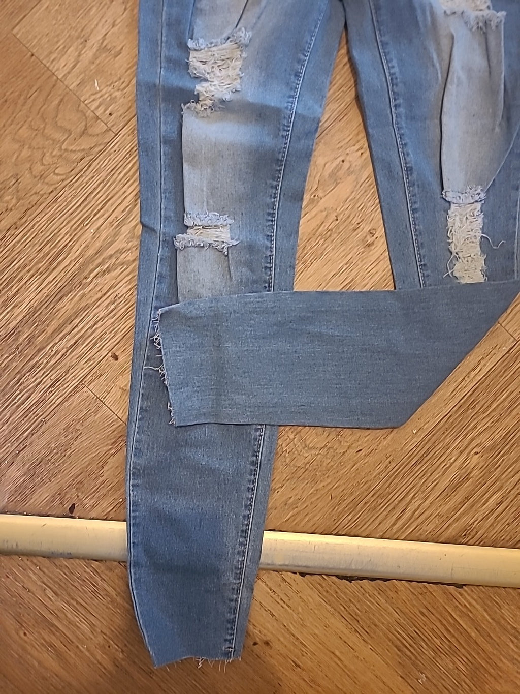 Ladies Shein Size Small Denim Ripped Jeans