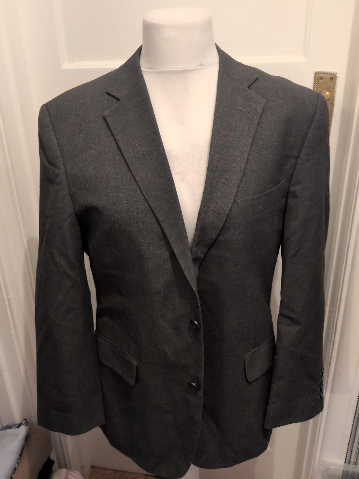 Mens M&S 40 Short Light Grey Blazer