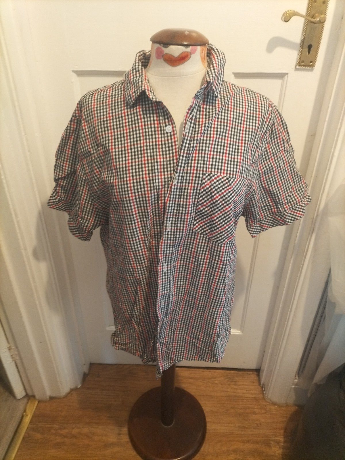 Mens Twisted Gorilla Size XL Multicoloured Check Shirt