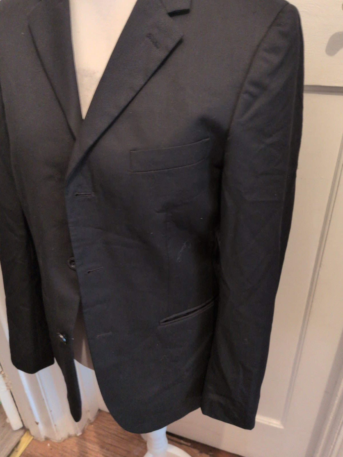 DKNY 40R/34R Suit Jacket Black