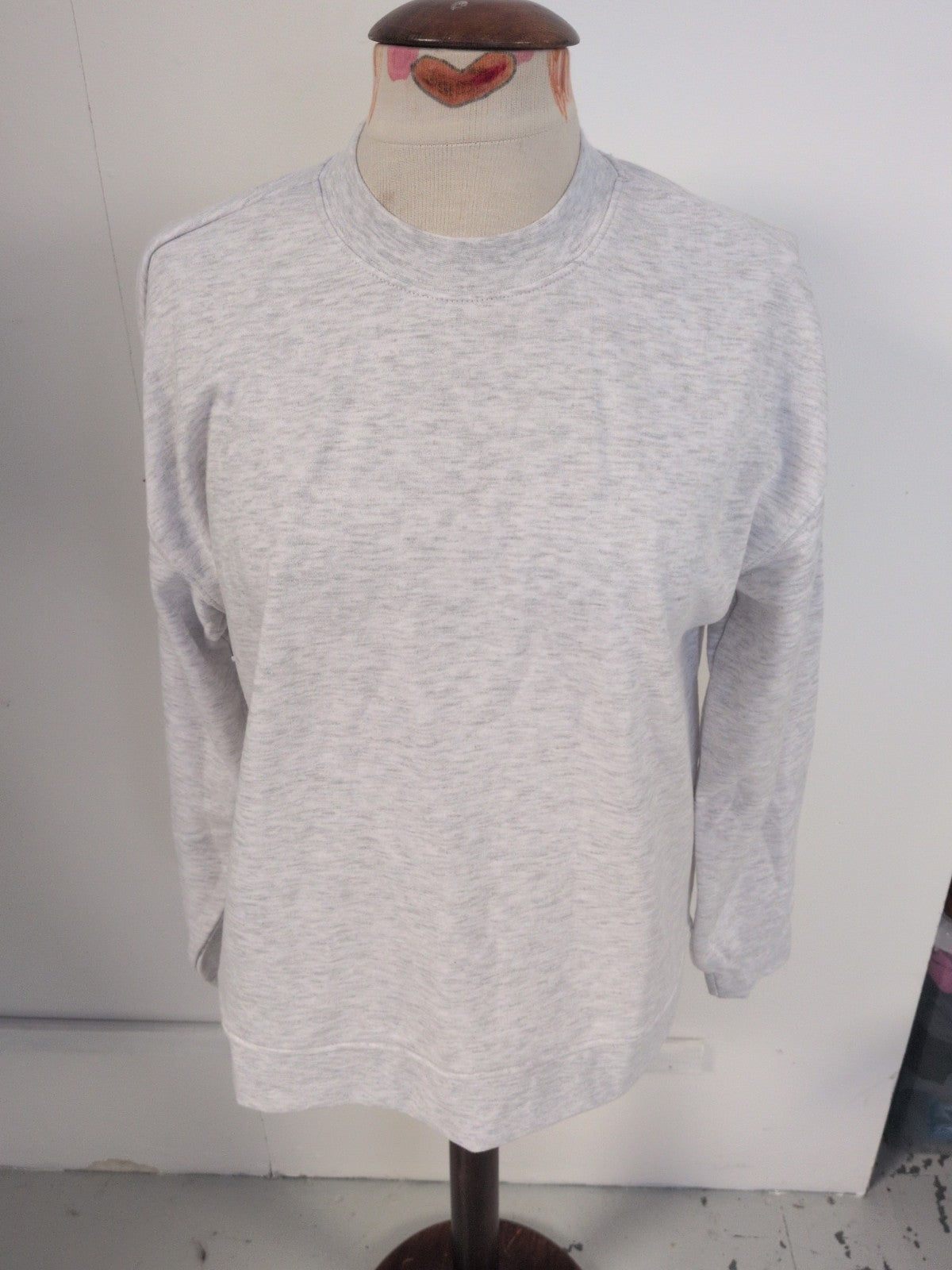 Primark 10-12 Pale Grey Pullover Jumper