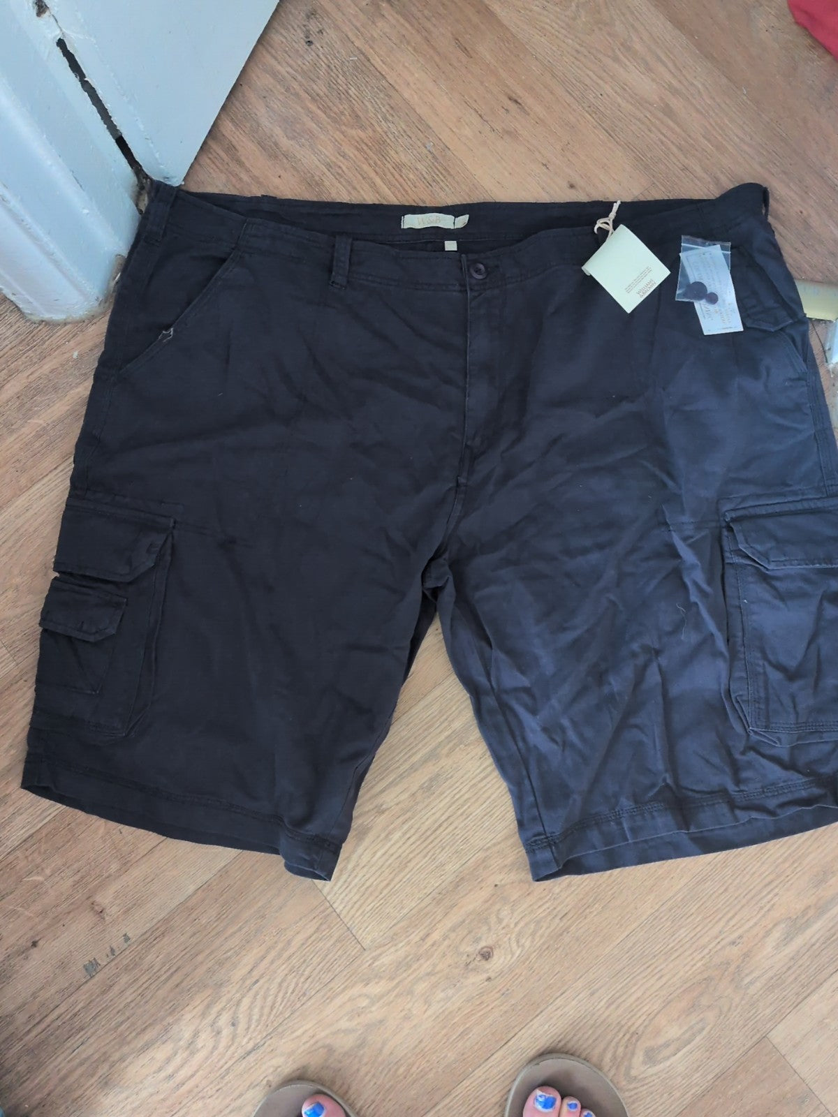 Brand New W&B 52" Navy Shorts Chino