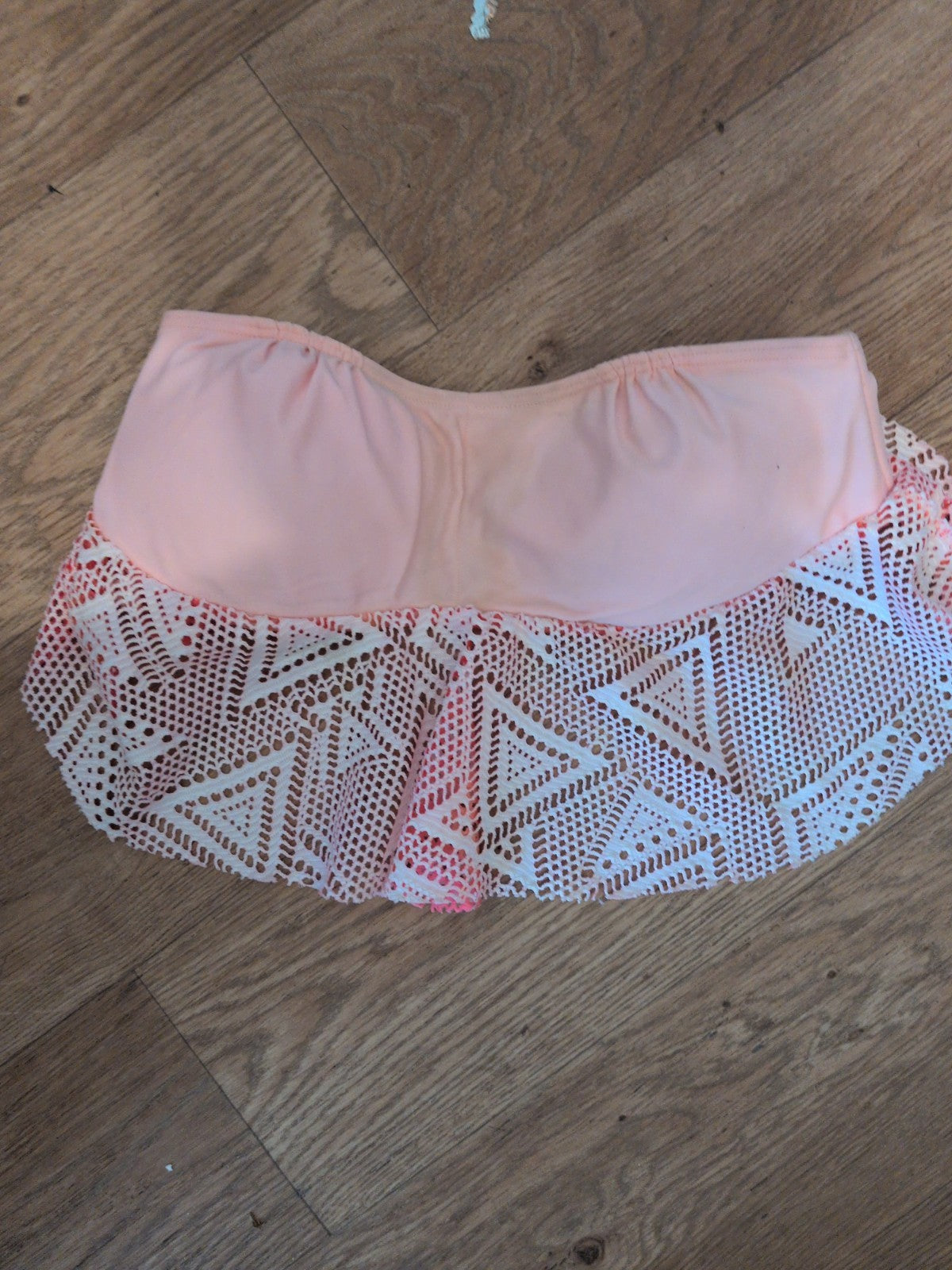 Ladies New Look Size 10 Pink Bikini Bra