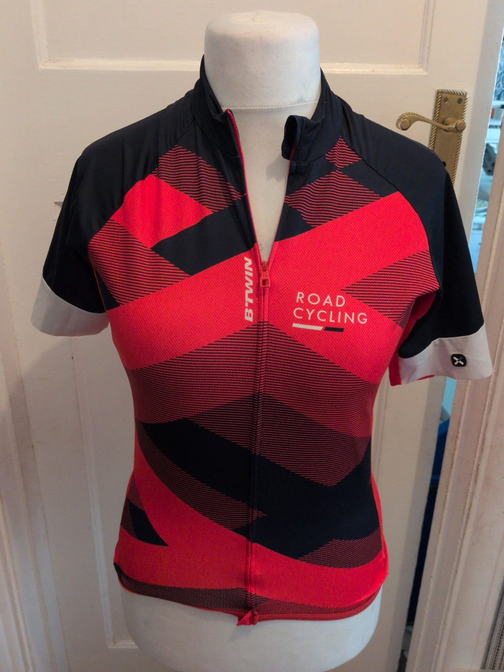 Decathlon Small Red Cycling Jersey