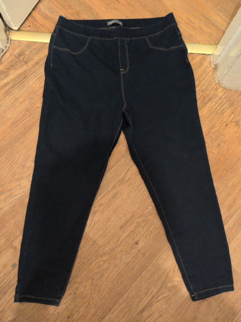 Ladies Nutmeg Size 18short Blue Jeggings