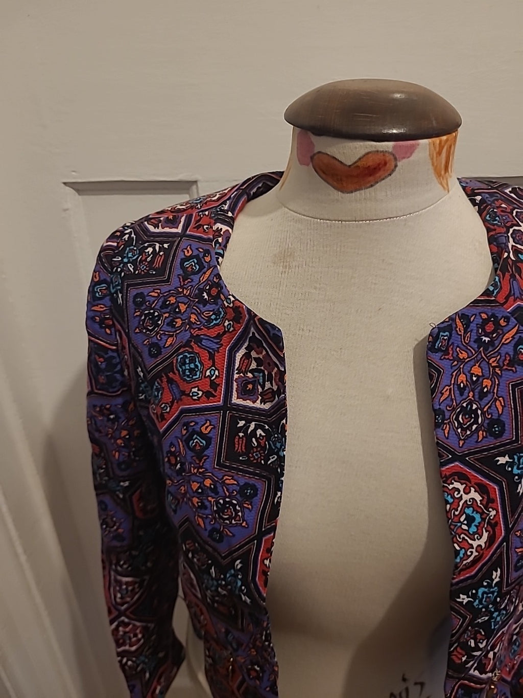 Ladies Primark Size 6 Multicoloured Lined Blazer