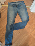 Topman 32L Stretch Skinny Jeans