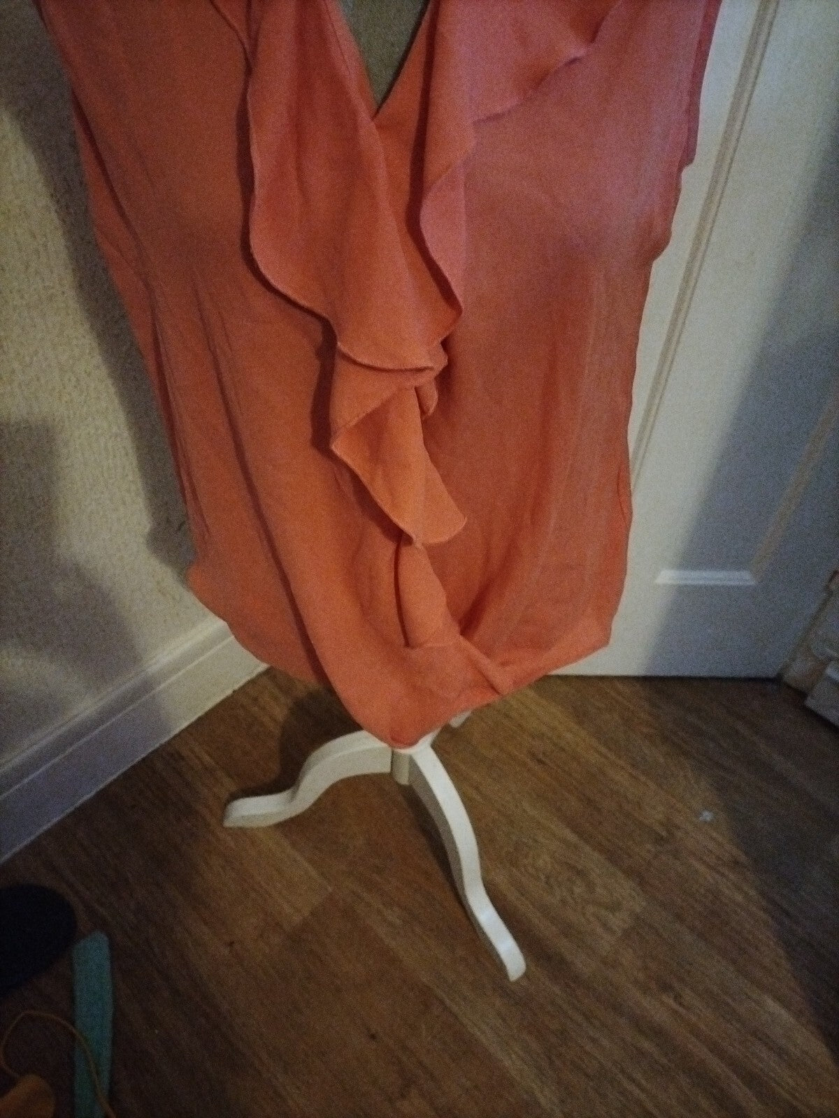 Ladies Paraphrase Size 12 Pink Sleeveless Blouse