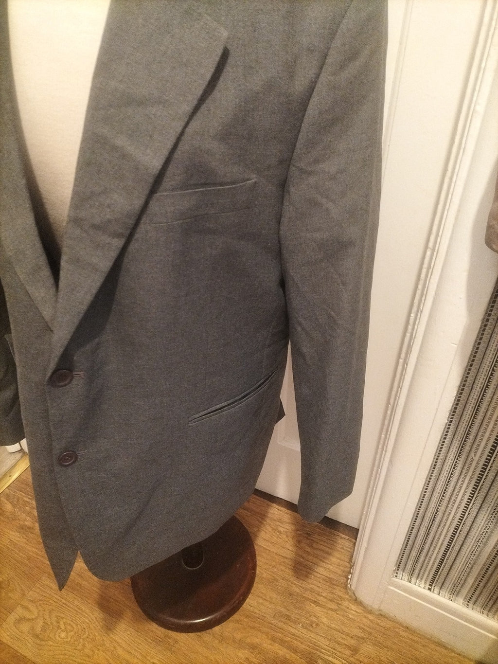 Mens Chums Size 44R Grey Padded Lined Blazer