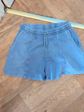 Tu Large Blue Elasticated Sweat Shorts