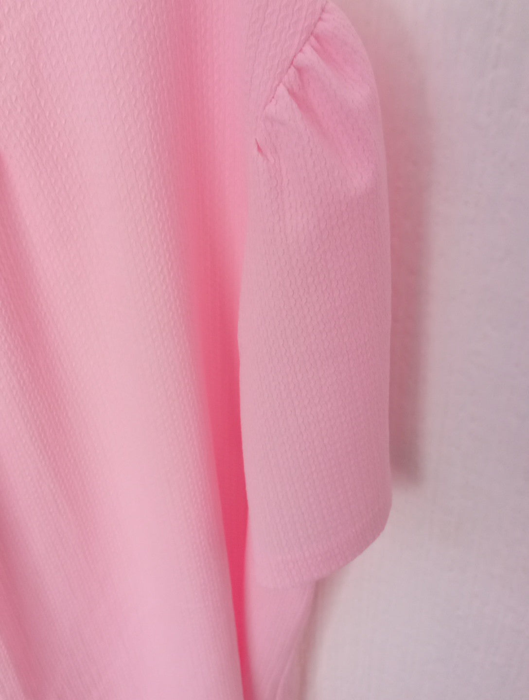 Ladies Brand New Pretty Baby Pink Top Size 4XL Short Sleeved