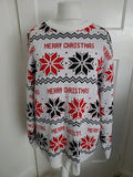 Mens Boohoo Size 3XL Multicoloured Christmas Jumper
