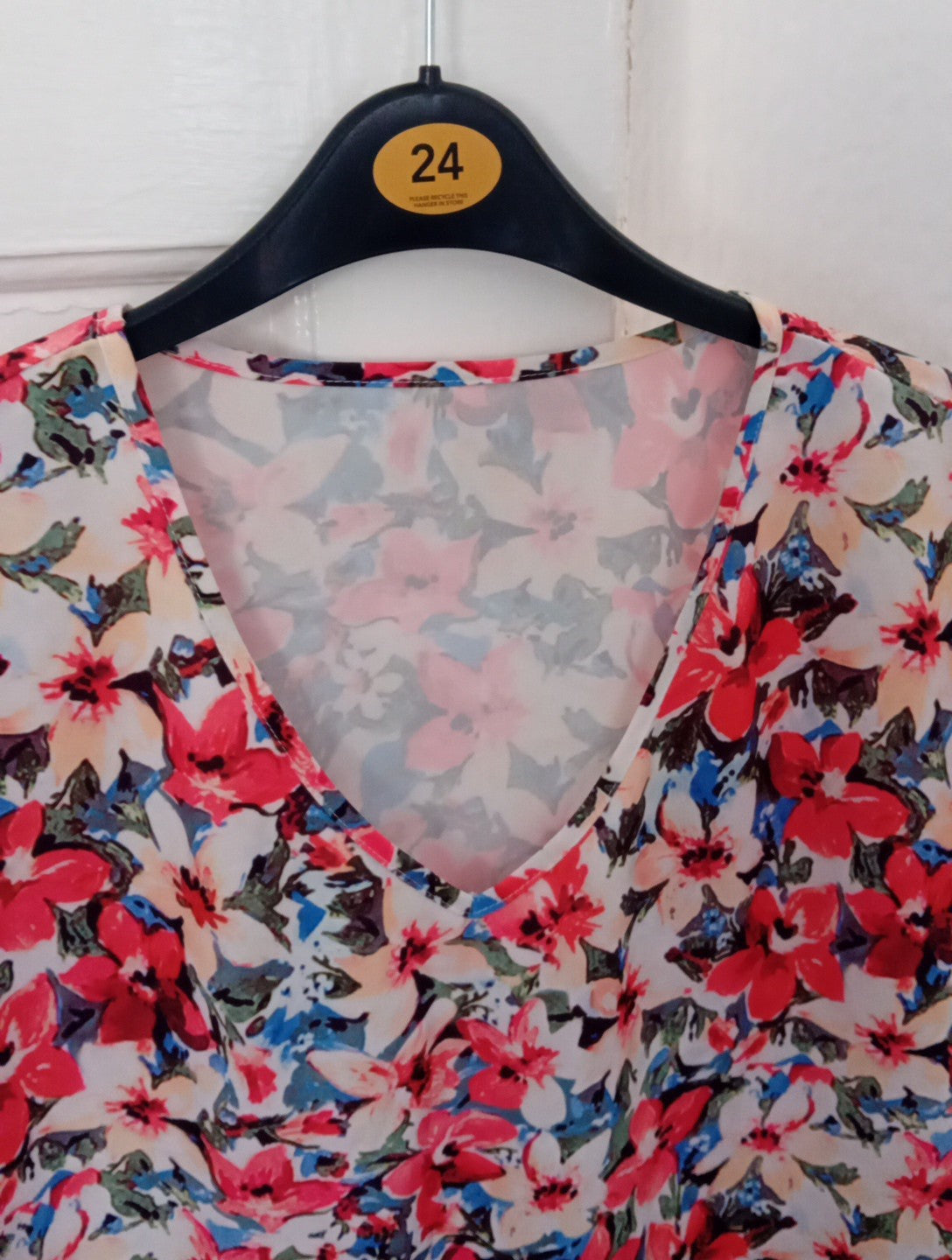 Ladies Emery Rose Blouse Size Med Multicoloured Floral