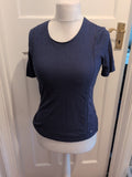 Gerry Weber Causal 10 Navy Short Sleeve Blouse T-shirt