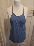 Ladies Billabong Size Large Blue Sleeveless Tank Top