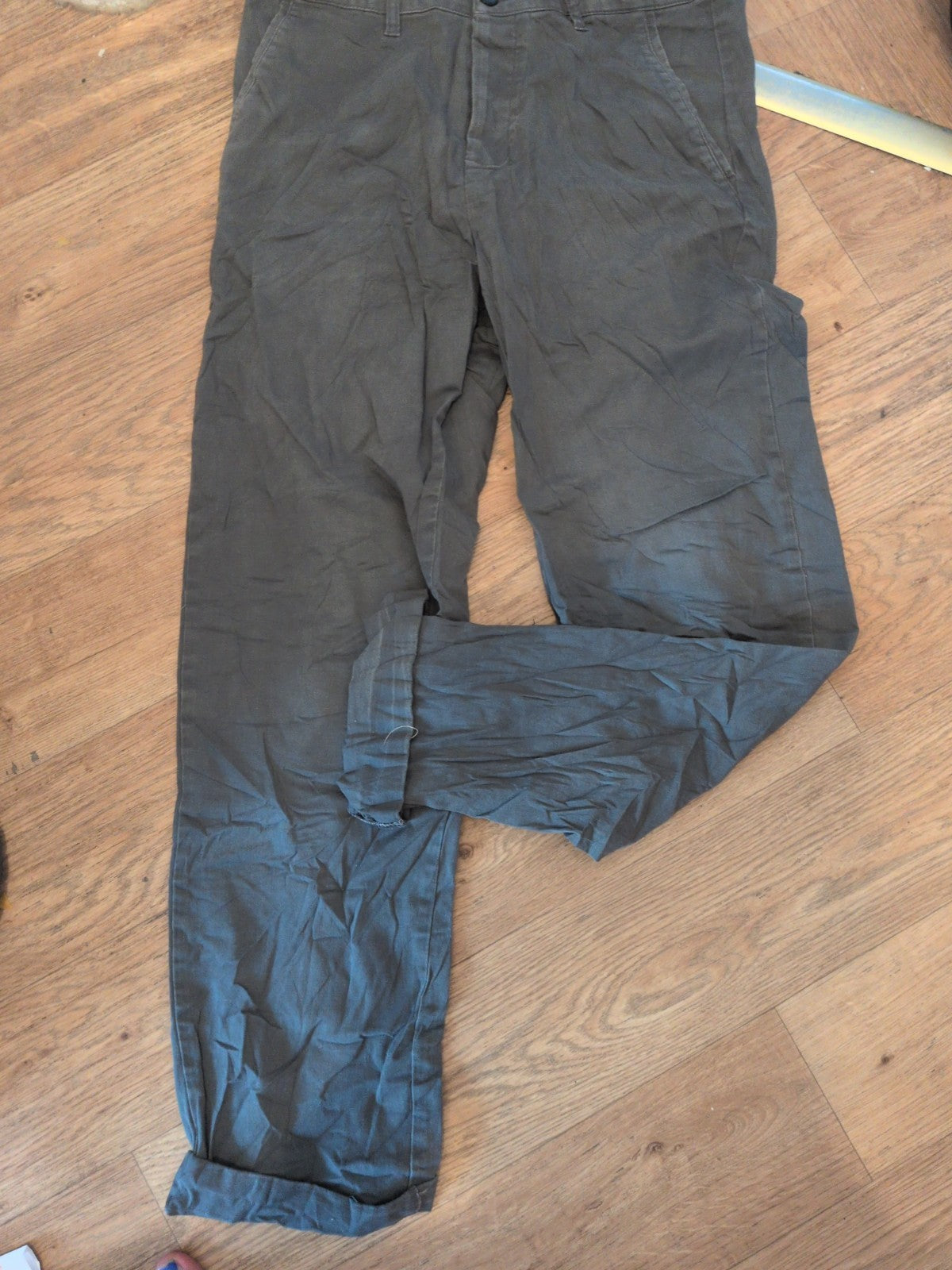 ASOS 32x32 Dark Grey Straight Leg Jeans