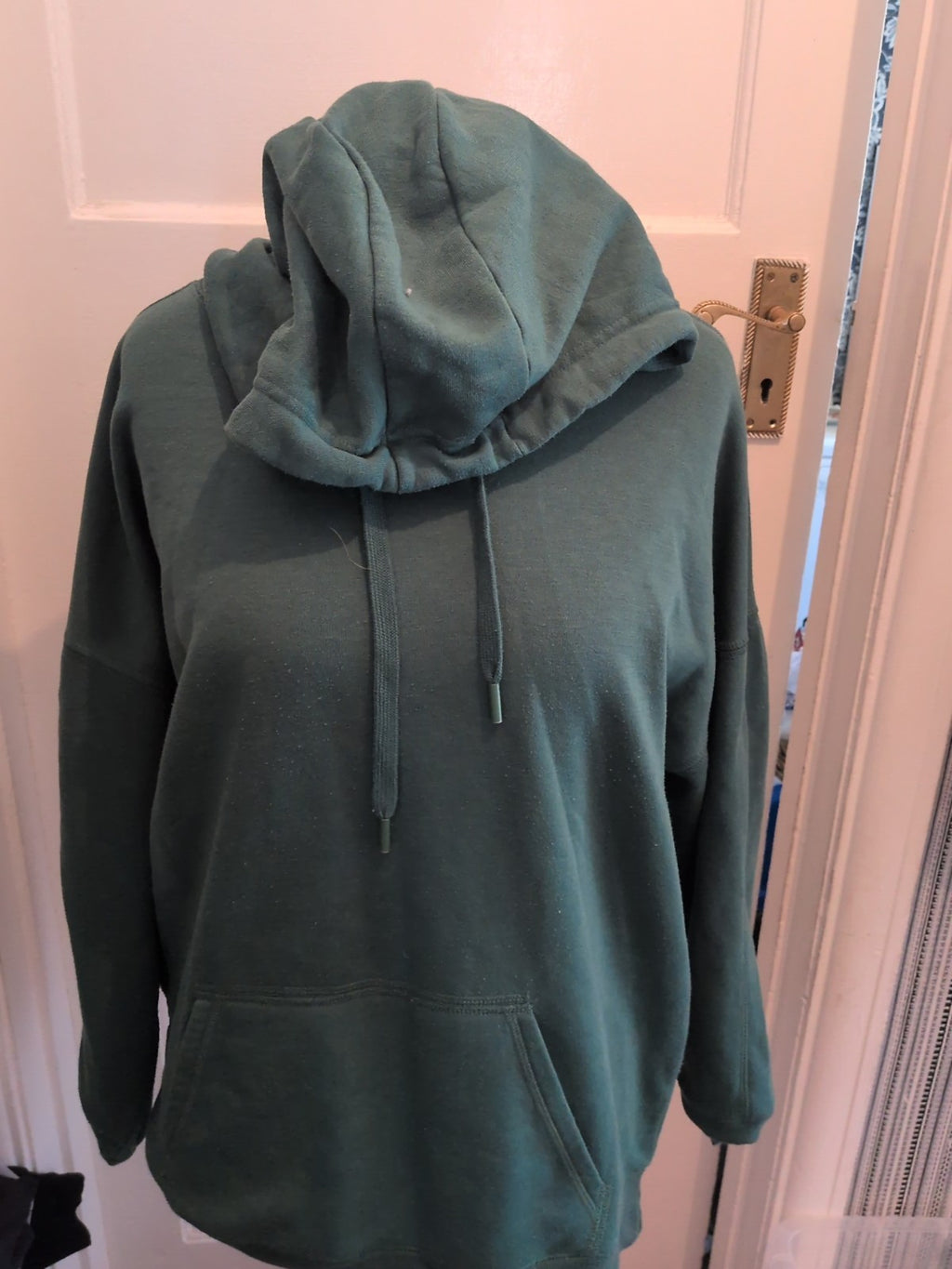 Primark 12-14 Bottle Green Pullover Hoodie