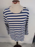 Capsule 18 Blue Striped Long Sleeve T-shirt