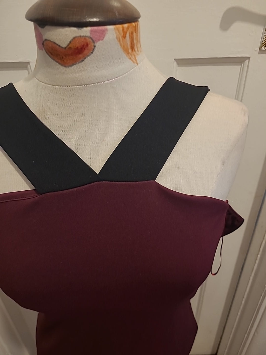 Ladies Missguided Size 10 Purple Sleeveless Short Dress