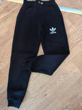 Boys 9 Years Navy Adidas Jogger