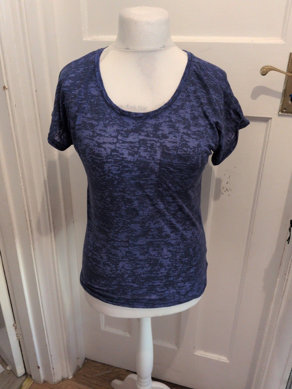 Red Herring 10 Purple And Black Short Sleeve T-shirt