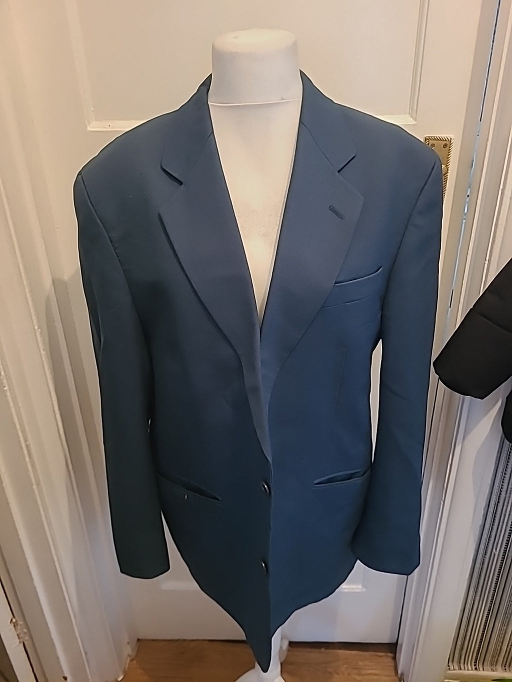 Mens Berkertex Size 44 Navy Lined Padded Suit Jacket