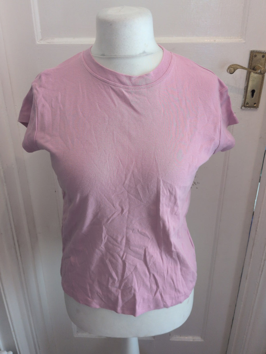 Topshop Large Lilac Purple Short Sleeve T-shirt