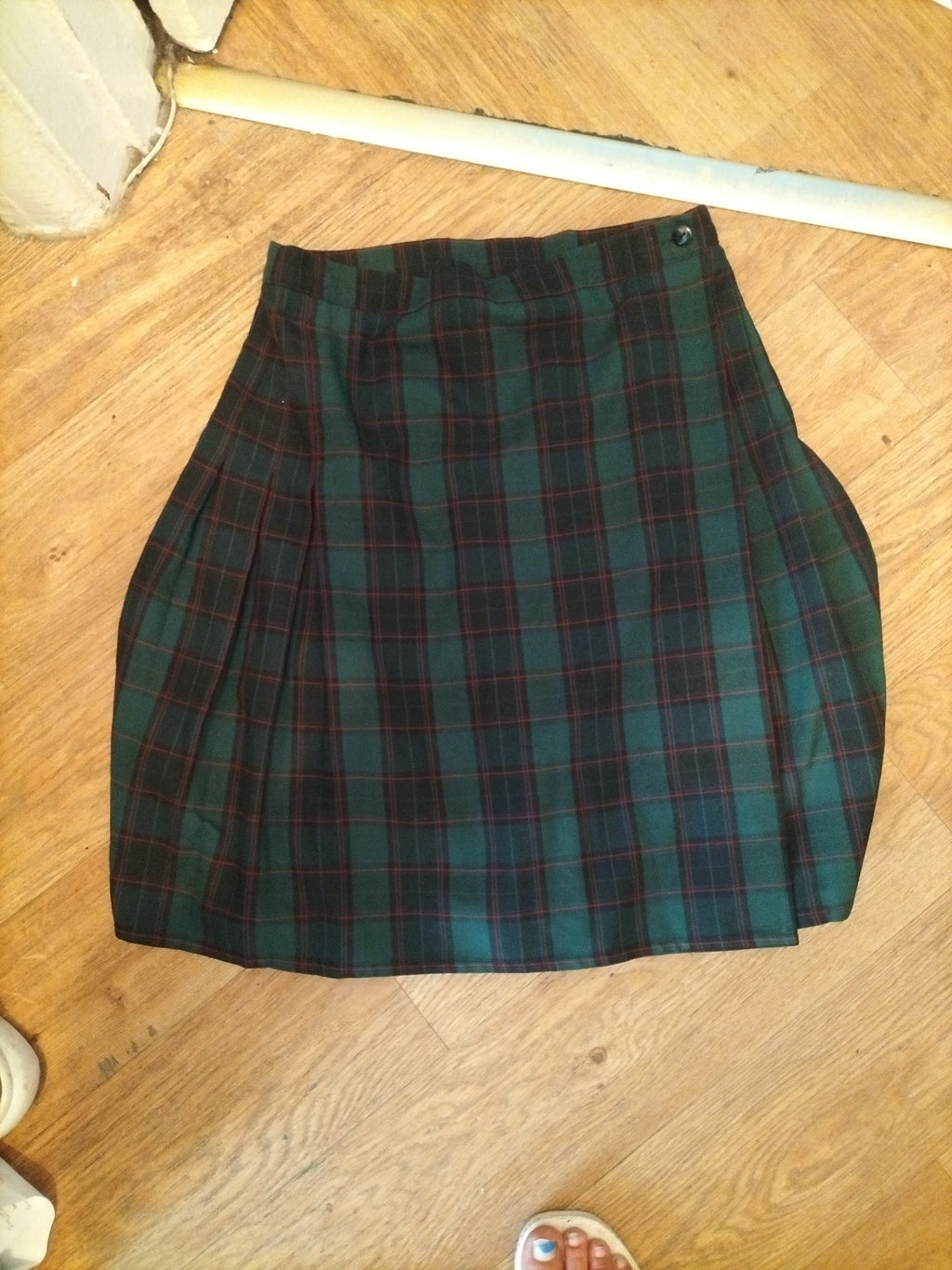 Ladies S/M EU 32 Tartan Check Skirt