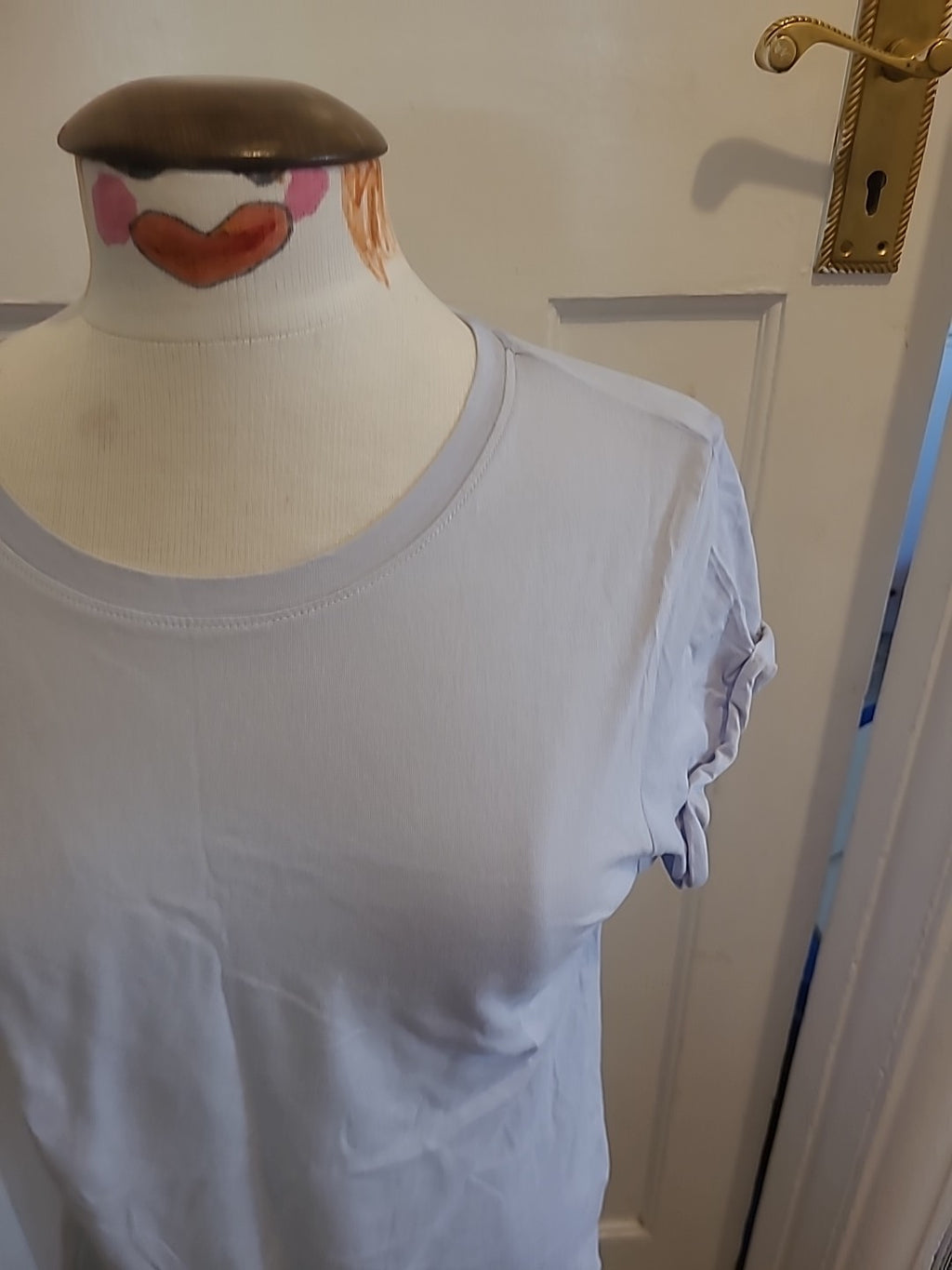 Mens Bravesoul Size Small Light Blue Short Sleeved Tshirt