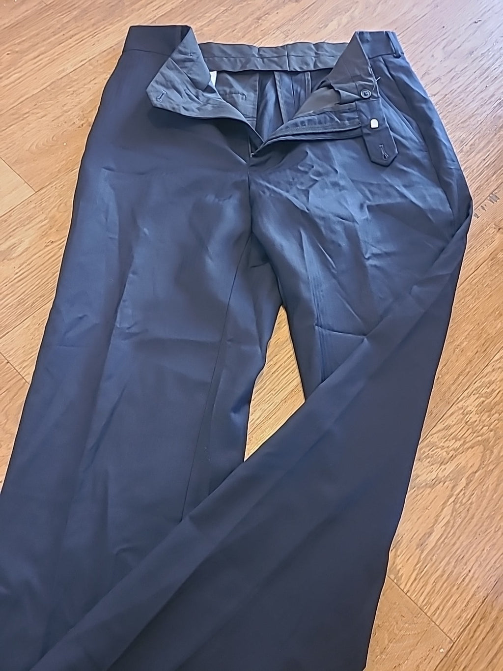 Mens Unbranded Waist 34 Black Trouser