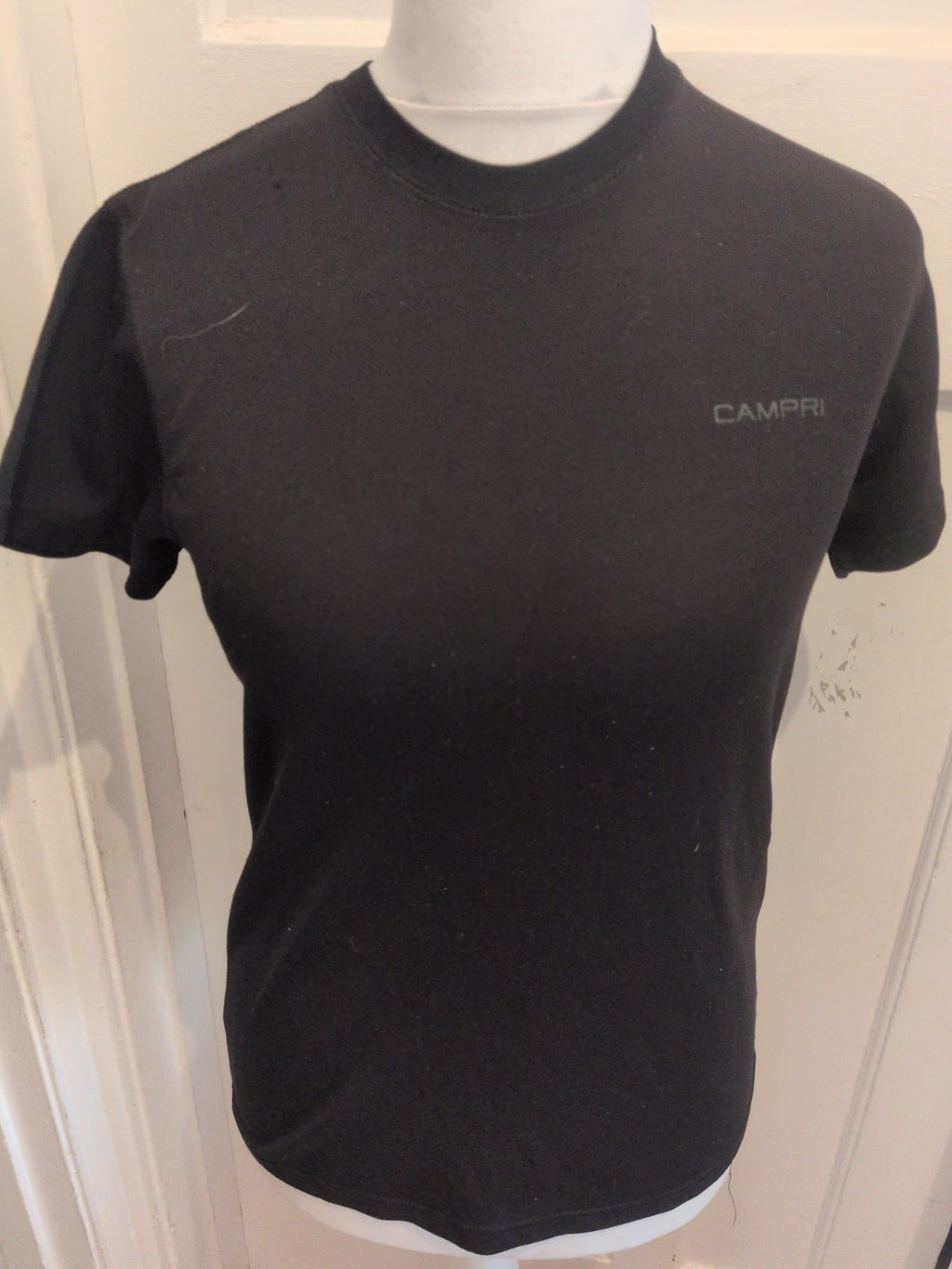 Campri Large Black Short Sleeve Base Layer