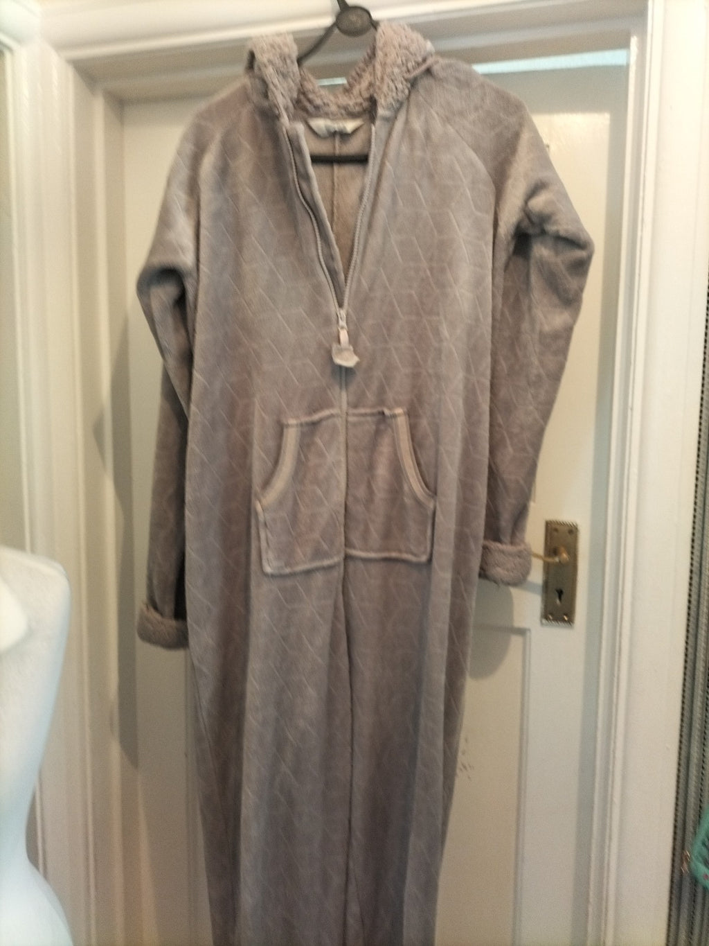 Ladies Primark Size 14-16 Grey All In One