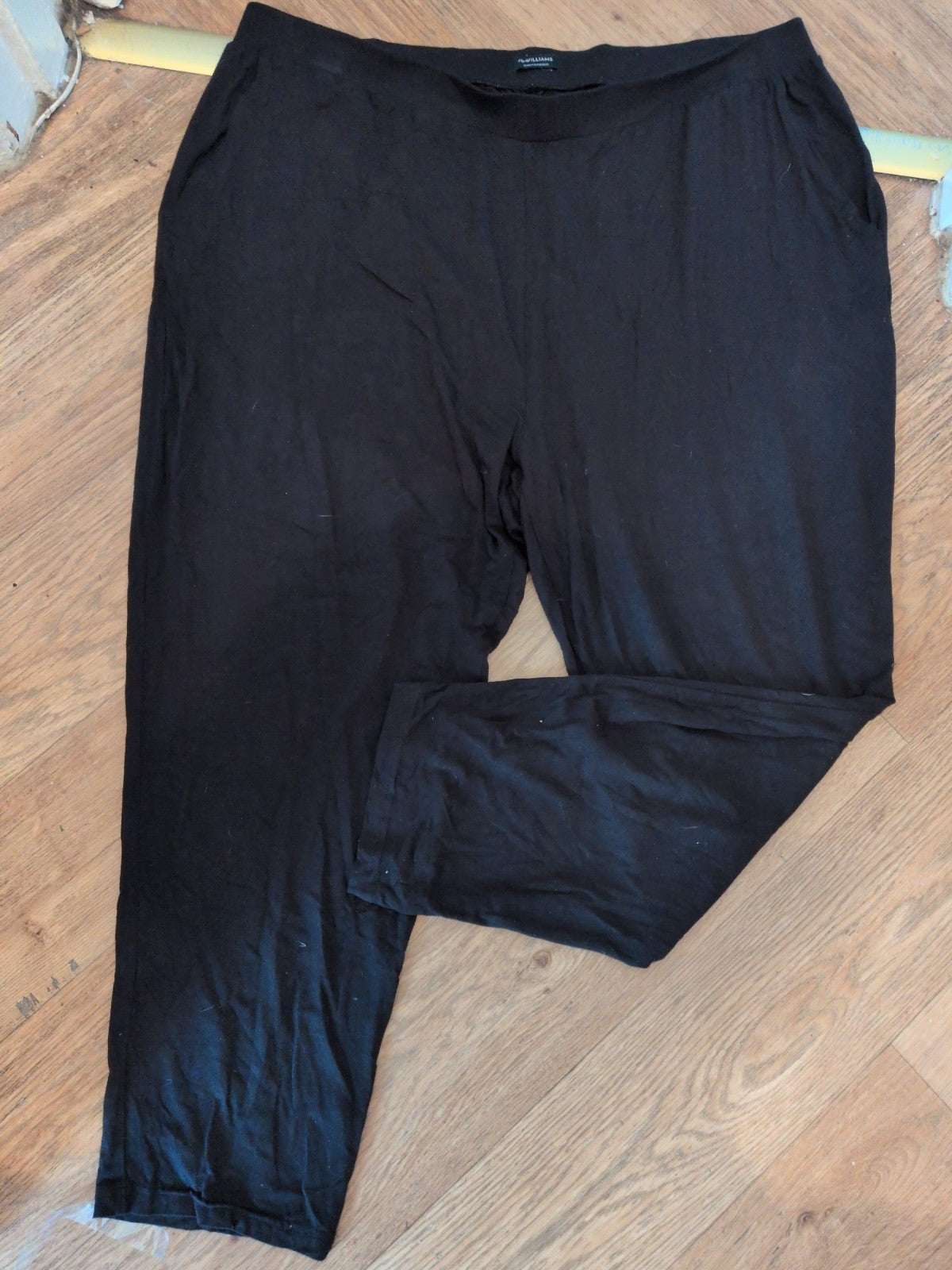 JD Williams 22 Black Leggings Elasticated