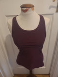 Mens H&M Size Small Burgundy Purple Vest Tank Top