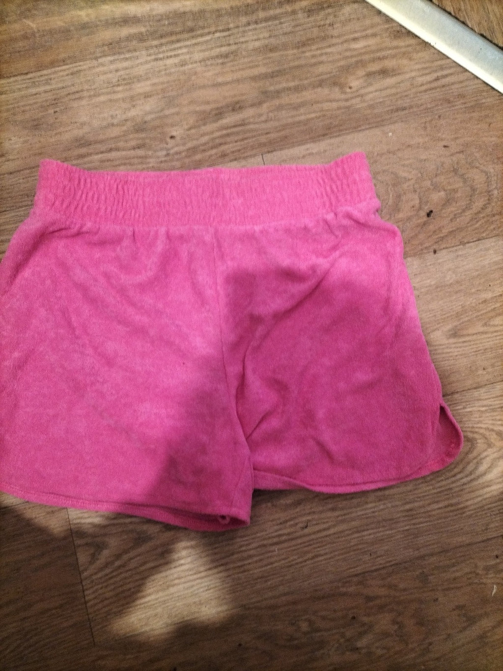 Ladies Matalan Size Small Bright Pink Elasticated Shorts Beachwear