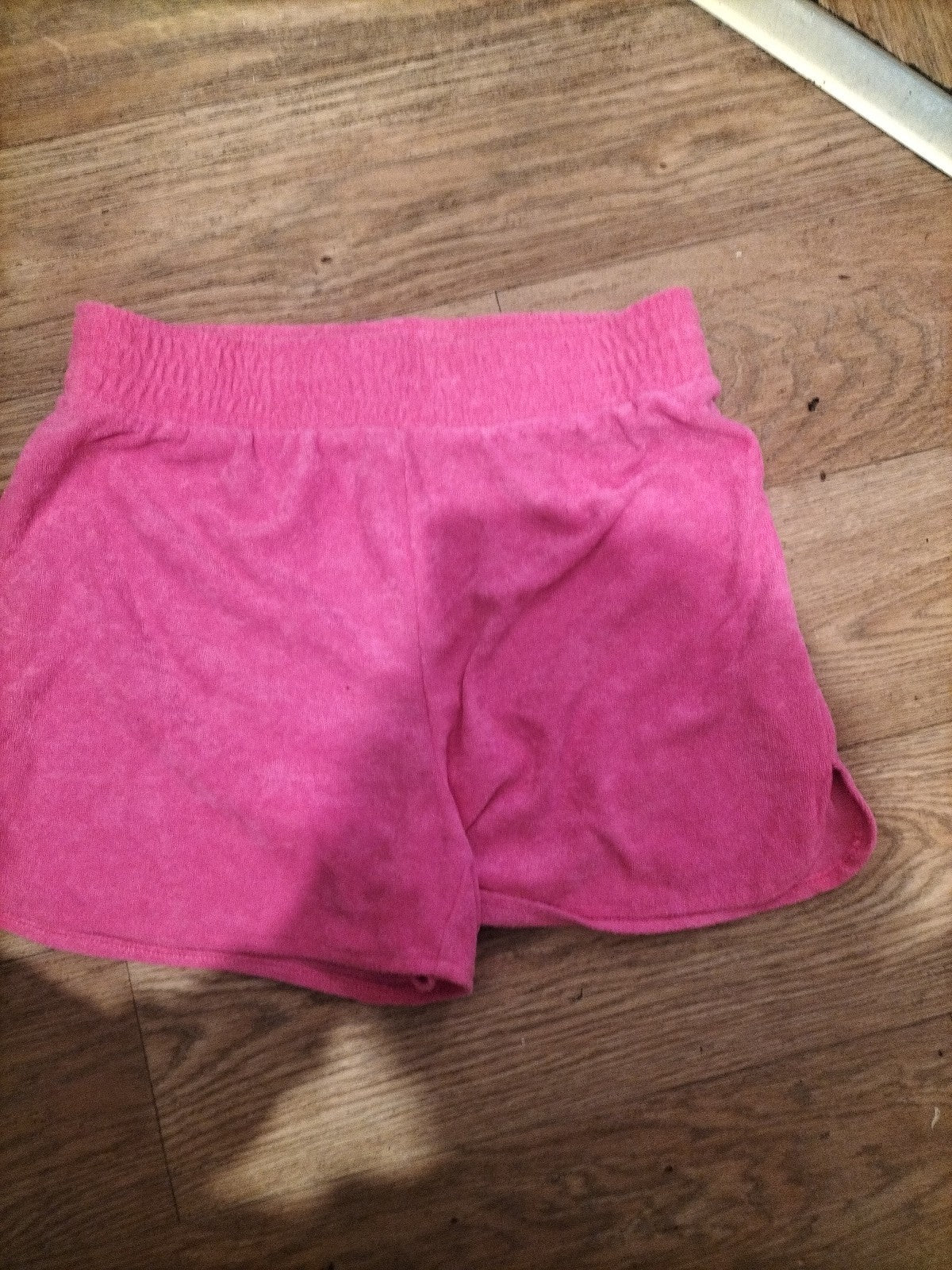 Ladies Matalan Size Small Bright Pink Elasticated Shorts Beachwear