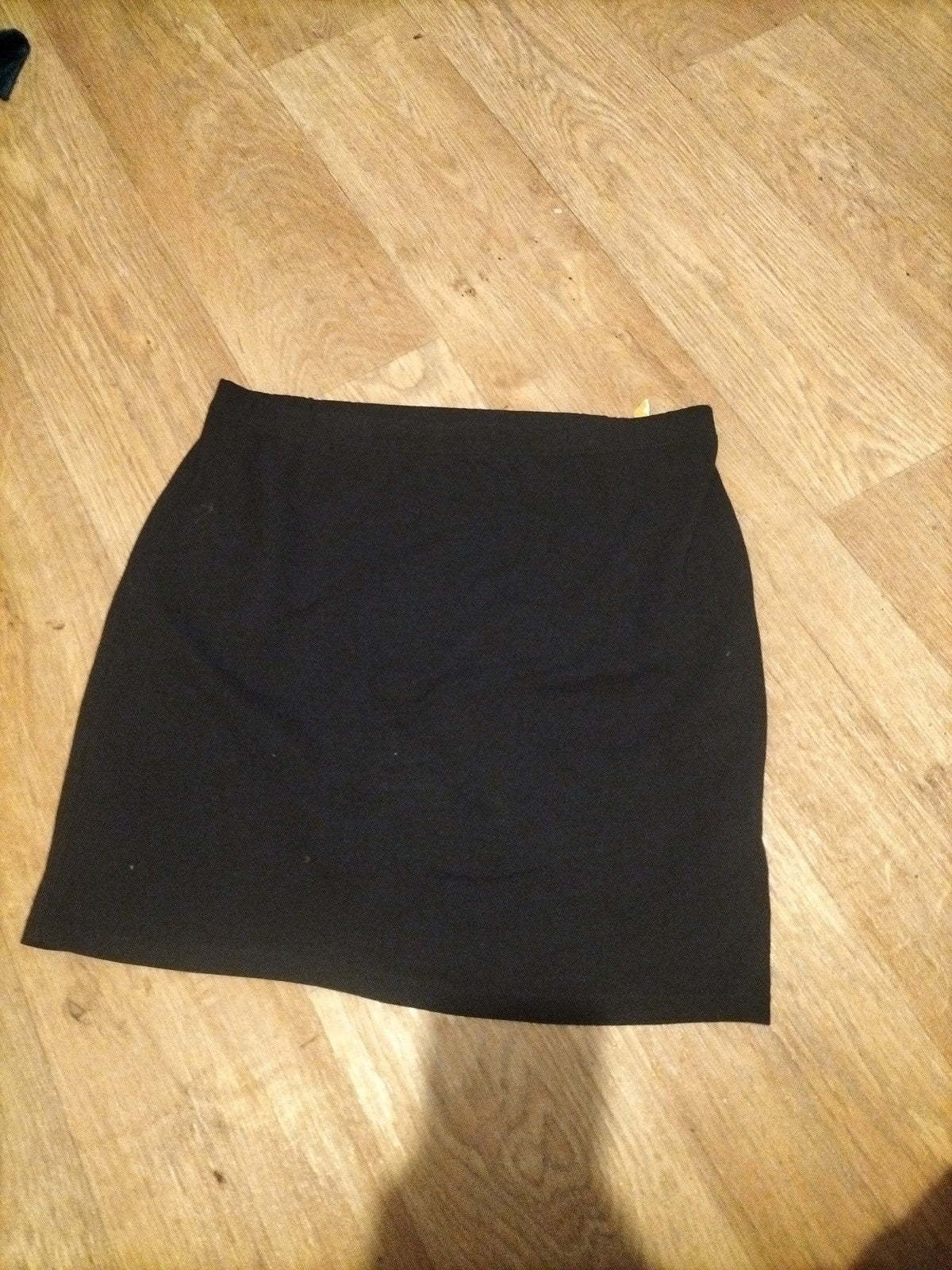 Ladies Primark Size 8 Short Black Mini Skirt