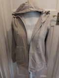 Primark 14-16 Pale Beige Full Zip Hoodie