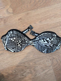 Dorothy Perkins 12 Beige And Black Bikini Bra