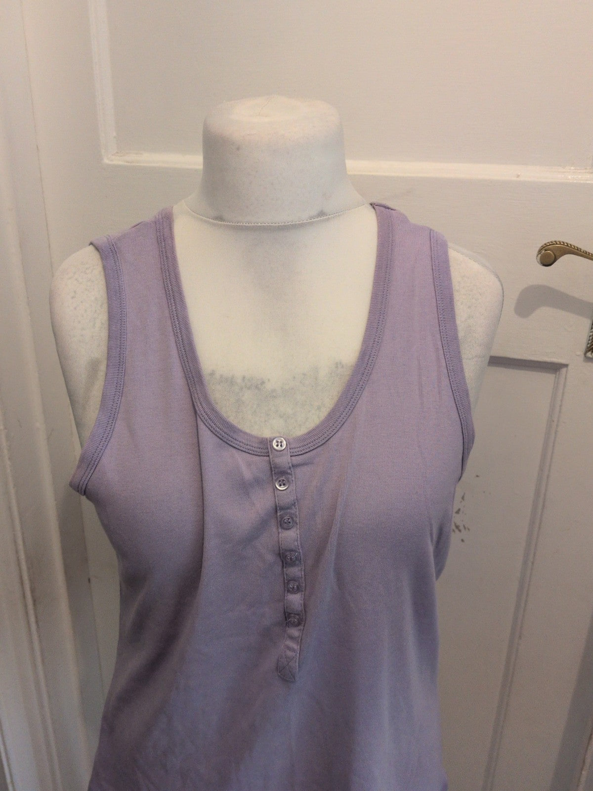 Casual Comfort 20/22 Lilac Sleeveless Blouse Top