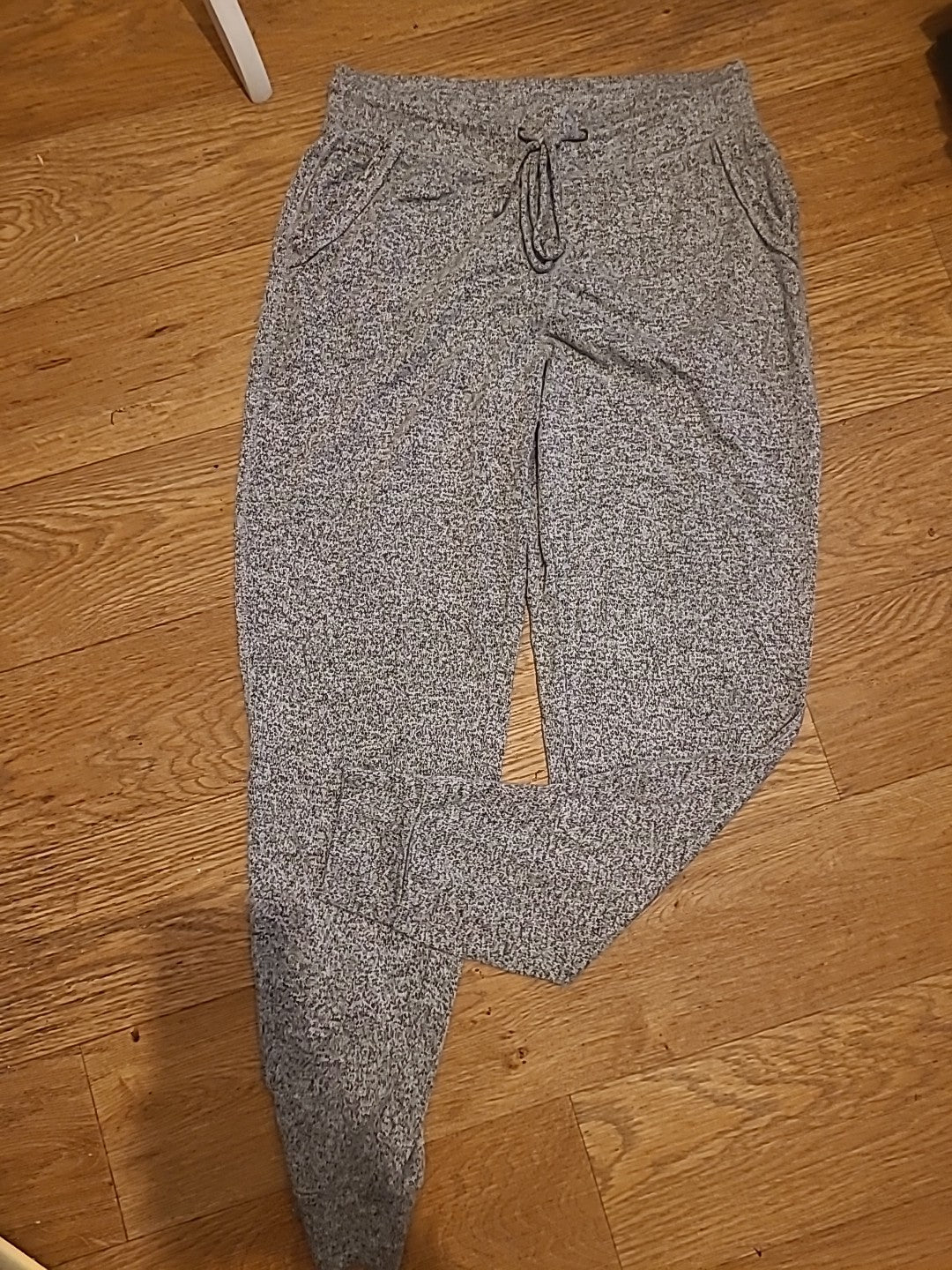 Mens Old Navy Size XS Grey Fleck Elasticated Pyjama Joggers