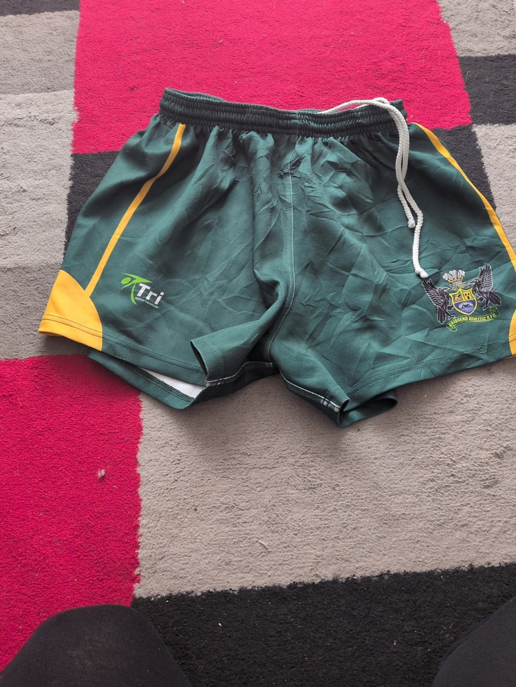 Tri Sportswear 36" Green Elasticated Shorts