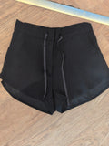 Ladies H&M Size 10 Black Elasticated Shorts